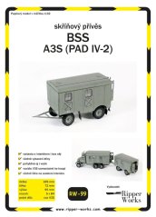 Skriňový príves BSS A3S (PAD IV-2)