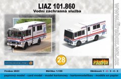 Liaz 101.860 - Vodná záchranná služba
