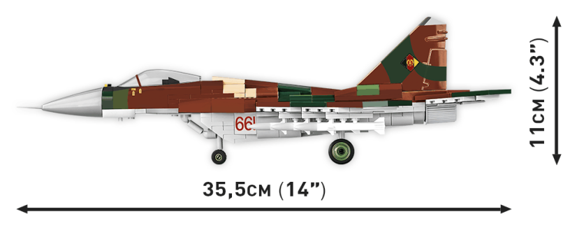 Mig-29 DDR - Plastová stavebnice COBI
