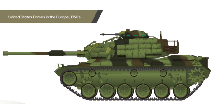 USMC M60A1 RISE (P) 1/72