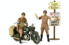 BSA M20 s vojenským policistou
