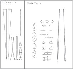 Foka SZD-24 - Laser accessories - skeleton