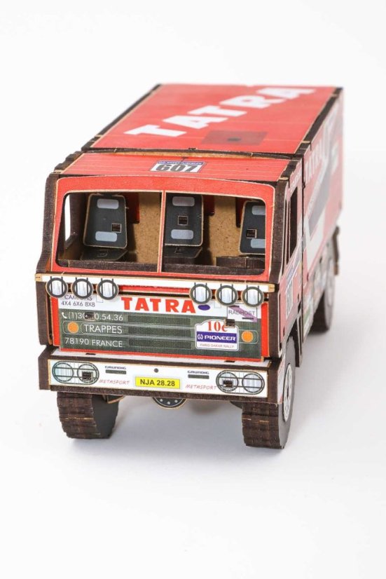 Tatra 815 4x4 Dakar 1988 - dřevěná stavebnice