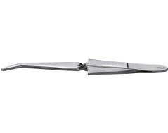 Pinzeta křížená zahnutá 160 mm