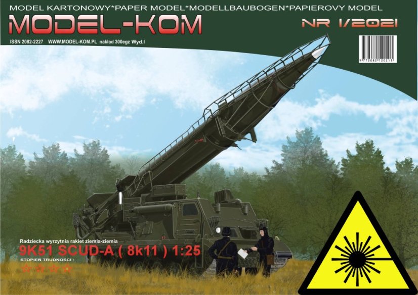 9K52 SCUD-A (8k11) - Laserové doplňky - sada matic a nítů