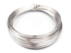 Wire Ø0.5 mm silver