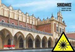 Tržnice Sukiennice v Krakově - Laserové doplňky - kostra, detaily