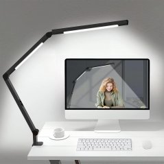 LED stolní pracovní lampa, stmívatelná, 12 W, 3000 - 6500 K