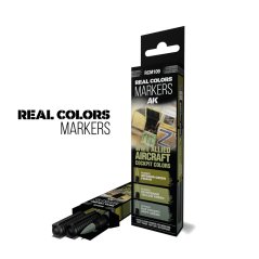 Barvy kokpitů spojeneckých letadel WWII – RC MARKERS SET