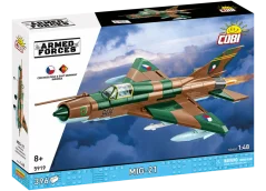 MIG-21 (ČSSR/NDR) - Plastová stavebnice COBI
