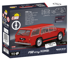 FSO 125p kombi - Plastová stavebnica COBI