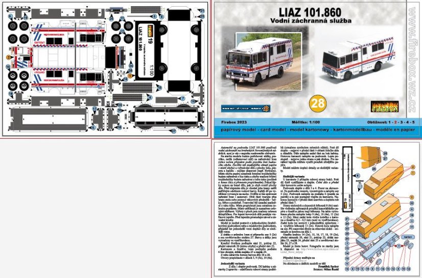 Liaz 101.860 - Vodní záchranná služba