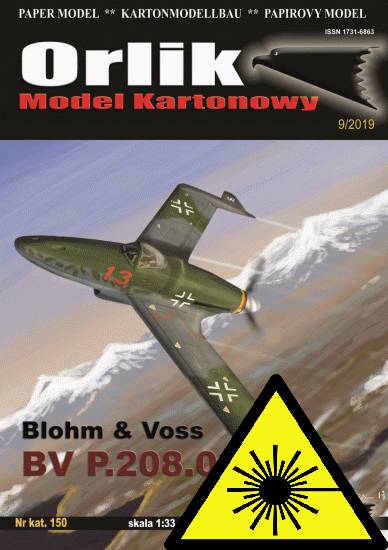 Blohm & Voss BV P.205.03 - Laserové doplňky - kostra