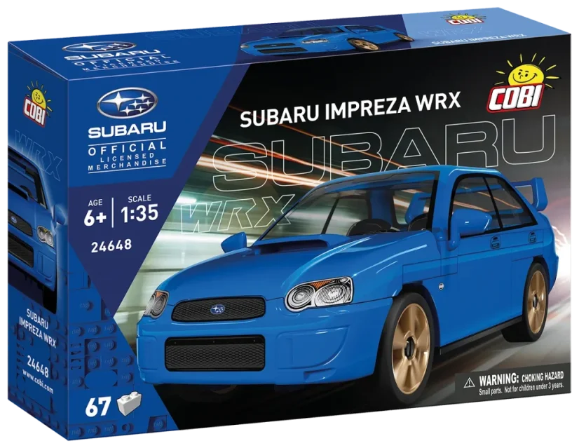 Subaru Impreza WRX – Plastová stavebnica COBI