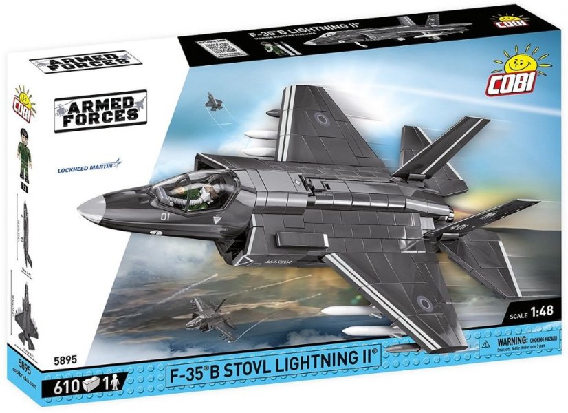 F-35B STOVL Lightning II - Plastová stavebnice COBI