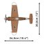Messerschmitt Bf 109 G WWII - Plastová stavebnica COBI