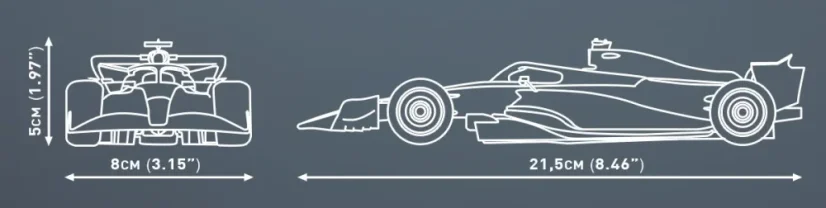 BWT Alpine F1 Team Car - Plastová stavebnice COBI