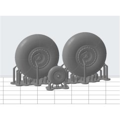 Polikarpov I-15 bis - plastová kola