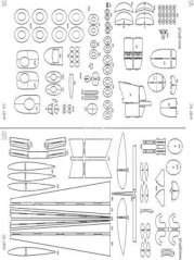 Junkers Ju-87 B-2 - Laserové doplňky - kostra