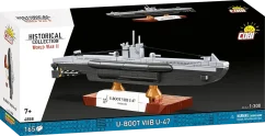 Nemecká ponorka U-Boot VIIB U-47 WWII - Plastová stavebnica COBI