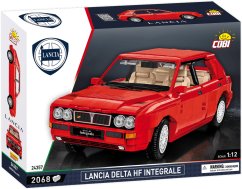 Lancia Delta HF Integrale, 1:12 - Plastová stavebnica COBI