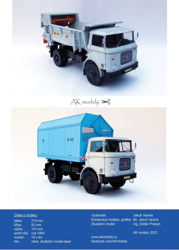 Nosič zemědělských nástaveb Š706 MTSP 27