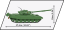 T-72 M1R (DDR/SSSR) - Plastová stavebnica COBI