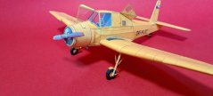 Letadlo Zlín Z-37A - Čmelák - SADA 2x model + příslušenství