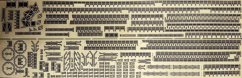 Destroyer Albatros - Etched metal parts