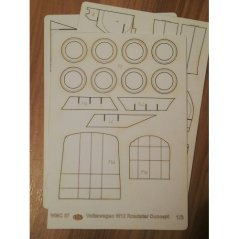 Volkswagen W12 Roadster Concept - Laserové doplňky - kostra, díly kol