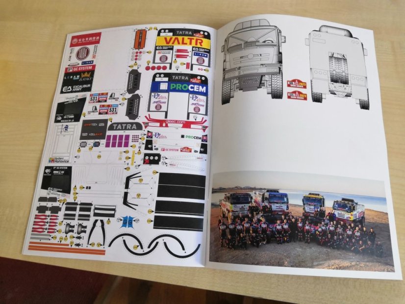 Tatra 158 Phoenix Buggyra - Dakar 2023 1:25