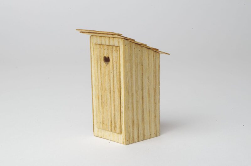 Kadibudka a hnojiště 1:87