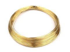 Drát Ø0,18 mm zlatá