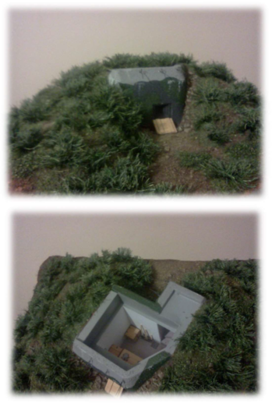 Československé lehké opevnění vzor 37 typ C2 - 1:35