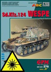 Sd.Kfz.124 WESPE - Laserové doplňky - kostra
