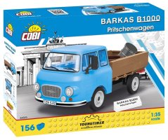 Barkas B1000 flatbed - COBI plastic kit