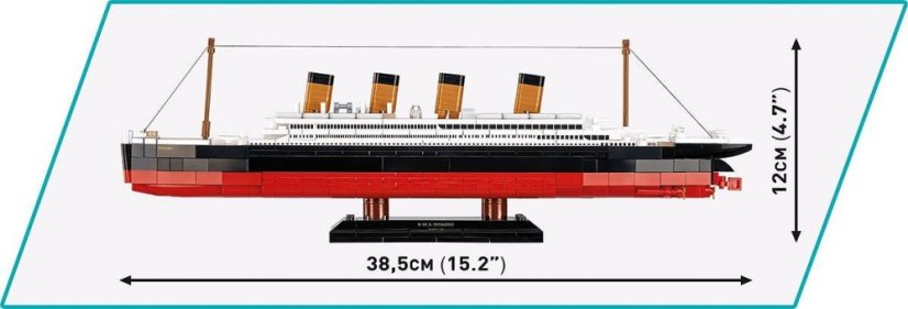 R.M.S. Titanic - Plastová stavebnice COBI