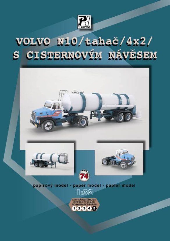 Volvo N10 s cisternovým návěsem
