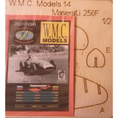 Maserati 250F 1957 - Laserové doplnky - kostra