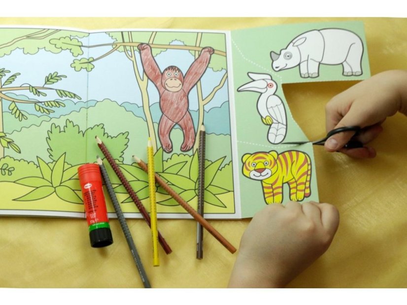 Začínáme vystřihovat - Zvířátka ze světa