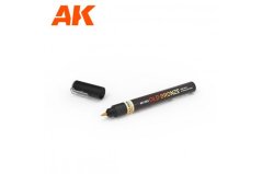 Acrylic Marker AK Interactive 1303 Liquid Bronze (Liquid Old Bronze Marker)