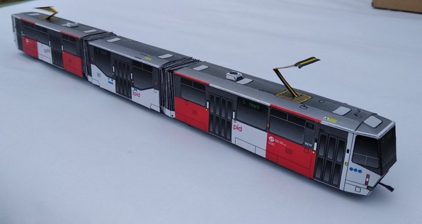 Tramvaj ČKD Tatra KT8D5.RN2P - PIDžamo - Praha