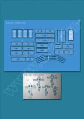 Kostel sv. Michala V Bielsku - Laserové doplnky - kostra, detaily