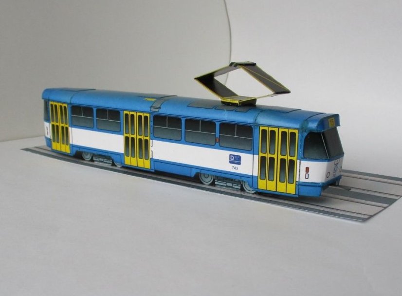 Tramvaj ČKD Tatra T3 - Ostrava