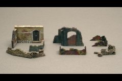 Accessories for Dioramas Walls and Ruins II (1:72)
