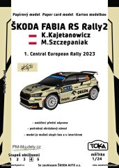 Škoda Fabia RS Rally2 - K. Kajetanowicz