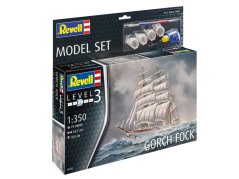 Cvičná plachetnica Gorch Fock (1:350) – Model Set