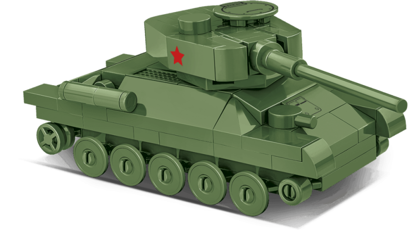 Mini Tanky - T34/85 WW II - Plastová stavebnice COBI