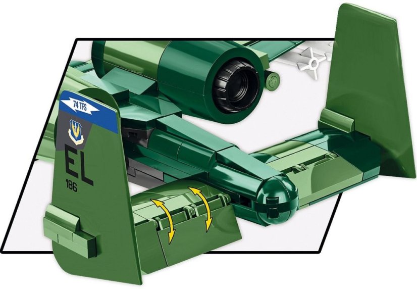 A-10 Thunderbolt II Warthog - Plastová stavebnice COBI