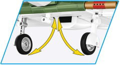Hawker Hurricane MK.I - Plastová stavebnica COBI